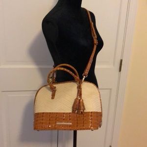 authentic Brahmin handbag with duster